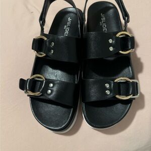 Brand new JSlides sandals! Size 10!